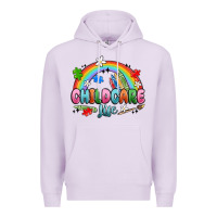 Lilac childcare life Premium Hoodie - MaliasSmallBusiness