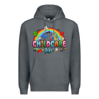 Rock childcare life Premium Hoodie - MaliasSmallBusiness