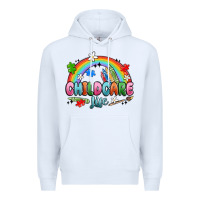 White childcare life Premium Hoodie - MaliasSmallBusiness