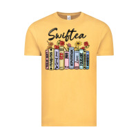 Vintage Mustard swiftea books Vintage Tee - MaliasSmallBusiness