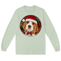 Matcha beagle christmas ornament Long Sleeve Tee - RanaPortraitStore
