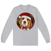 Moon Dust beagle christmas ornament Long Sleeve Tee - RanaPortraitStore