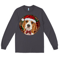 Smoke beagle christmas ornament Long Sleeve Tee - RanaPortraitStore