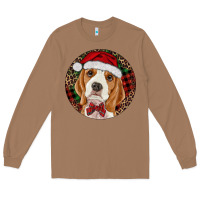 Toasted Coconut beagle christmas ornament Long Sleeve Tee - RanaPortraitStore