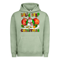 Pigment Oil Green Balls Deep Into Christmas Urban Hoodie - MaliasSmallBusiness