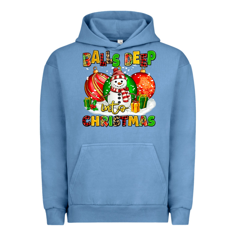 Balls Deep Into Christmas Urban Hoodie by MaliasSmallBusiness | Teevron