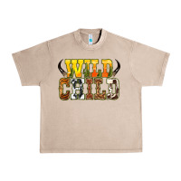 French Oak Western wild child Urban Heavy Tee - texasbilliewilder