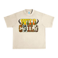 Sandshell Western wild child Urban Heavy Tee - texasbilliewilder