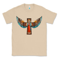 Our Lady Of Guadalupe Cross With Wings Classic Tee | Teevron