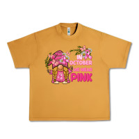 Peanut Butter in october we wear pink gnome Urban Heavy Tee - BarkalooDesign