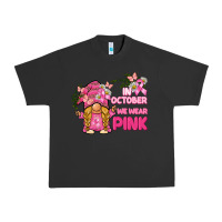 Pigment Black in october we wear pink gnome Urban Heavy Tee - BarkalooDesign