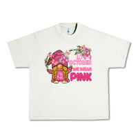 Pistachio in october we wear pink gnome Urban Heavy Tee - BarkalooDesign