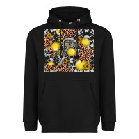 Black lacrosse Heavyweight Hoodie - JahusDesignShop