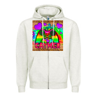 Oatmeal Heather gaymer mousepad Zipper Hoodie - HRA Design Shop
