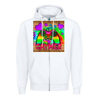 White gaymer mousepad Zipper Hoodie - HRA Design Shop