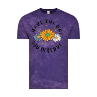 Cloud Purple have the day you deserve Vintage Tee - MaliasSmallBusiness
