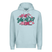 Blue Mist me sarcastic nah... Premium Hoodie - MaliasSmallBusiness