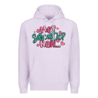 Lilac me sarcastic nah... Premium Hoodie - MaliasSmallBusiness