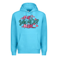 Ocean Blue me sarcastic nah... Premium Hoodie - MaliasSmallBusiness