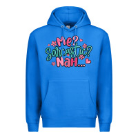 True Royal me sarcastic nah... Premium Hoodie - MaliasSmallBusiness