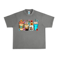 Tornado flowers with coffee Urban Heavy Tee - Zillion Design Studio