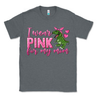 Charcoal Heather I Wear Pink For My Mom Classic Tee - texasbilliewilder