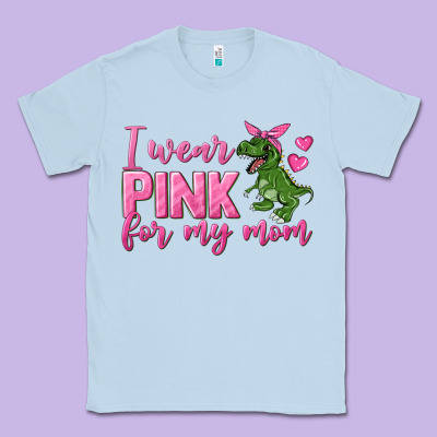 I Wear Pink For My Mom Classic Tee Designed By Texasbilliewilder