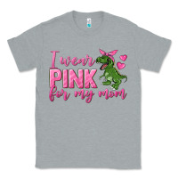 Heather Grey I Wear Pink For My Mom Classic Tee - texasbilliewilder
