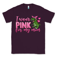 Plum I Wear Pink For My Mom Classic Tee - texasbilliewilder
