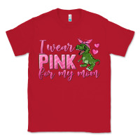 Red I Wear Pink For My Mom Classic Tee - texasbilliewilder