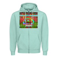 Seafoam proud dad tumbler Zipper Hoodie - HRA Design Shop