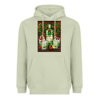 Matcha gin tonic cocktail Heavyweight Hoodie - AdoDesignShop