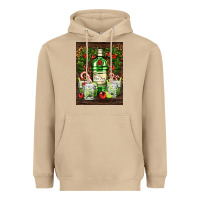 Mushroom gin tonic cocktail Heavyweight Hoodie - AdoDesignShop
