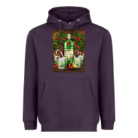 Plum gin tonic cocktail Heavyweight Hoodie - AdoDesignShop