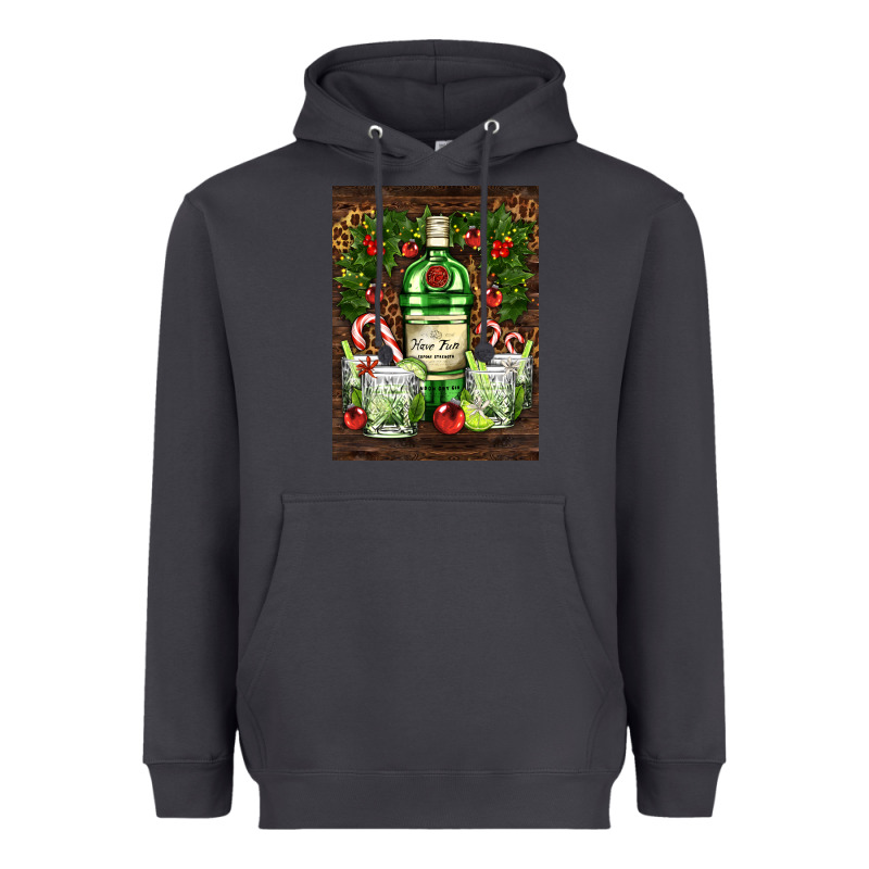 Gin Tonic Cocktail Heavyweight Hoodie by AdoDesignShop | Teevron