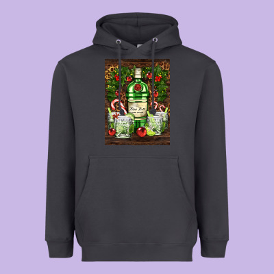 Gin Tonic Cocktail Heavyweight Hoodie Designed By Adodesignshop