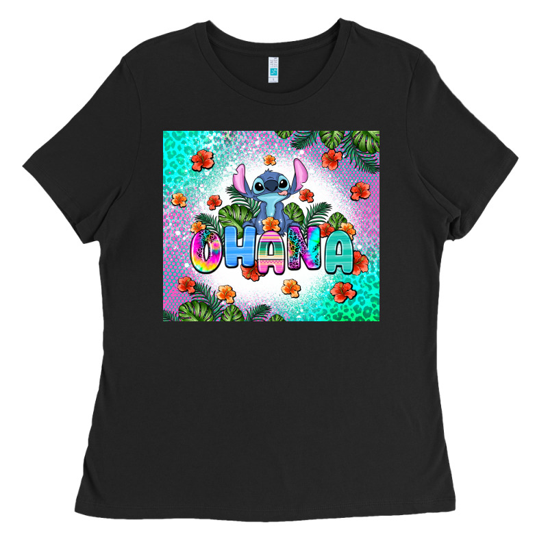 Ohana Stitch Ladies Tee by AdoDesignShop | Teevron
