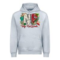 Heather Grey NP Nurse Practitioner Christmas Urban Hoodie - MaliasSmallBusiness
