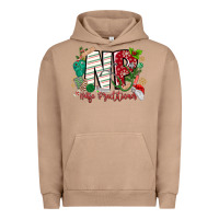Pigment Burro NP Nurse Practitioner Christmas Urban Hoodie - MaliasSmallBusiness