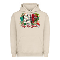 Pigment French Oak NP Nurse Practitioner Christmas Urban Hoodie - MaliasSmallBusiness