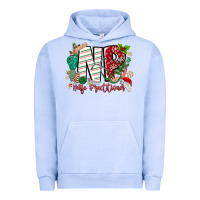 Pigment Grape Ice NP Nurse Practitioner Christmas Urban Hoodie - MaliasSmallBusiness
