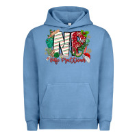 Pigment Pebble Blue NP Nurse Practitioner Christmas Urban Hoodie - MaliasSmallBusiness