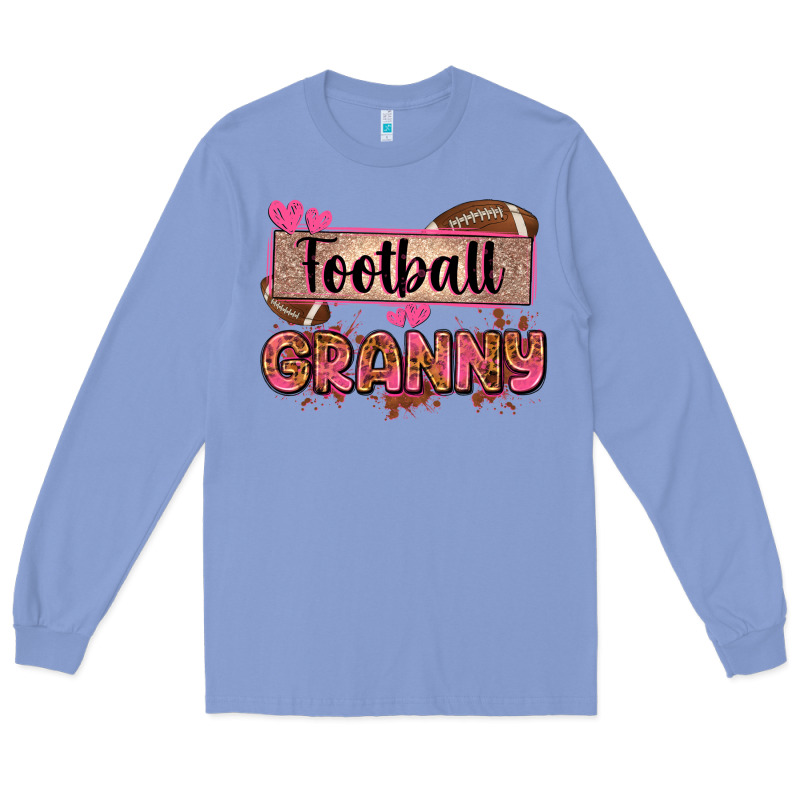 Football Granny With Leopard Long Sleeve Tee by Zillion Design Studio | Teevron