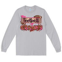 Moon Dust football granny with leopard Long Sleeve Tee - Zillion Design Studio