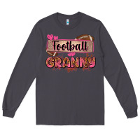 Smoke football granny with leopard Long Sleeve Tee - Zillion Design Studio