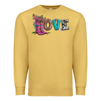Valentines Day Love And Boots Premium Sweatshirt | Teevron