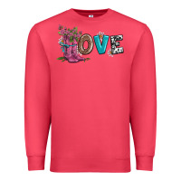 Cardinal valentines day love and boots Premium Sweatshirt - AdoDesignShop