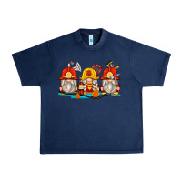Navy firefighter gnomes Urban Heavy Tee - Zillion Design Studio