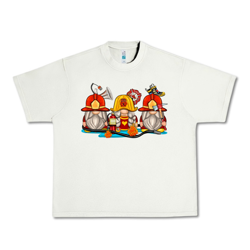 Firefighter Gnomes Urban Heavy Tee by Zillion Design Studio | Teevron