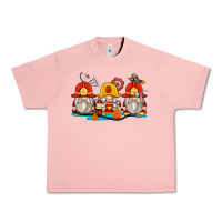 Salmon firefighter gnomes Urban Heavy Tee - Zillion Design Studio